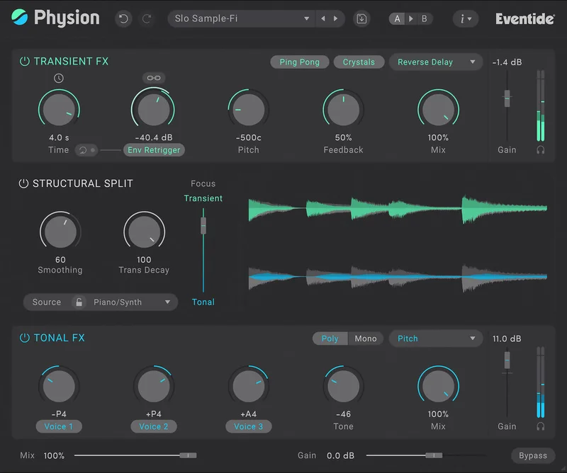 Eventide Physion Mk II Upgrade from Physion interface
