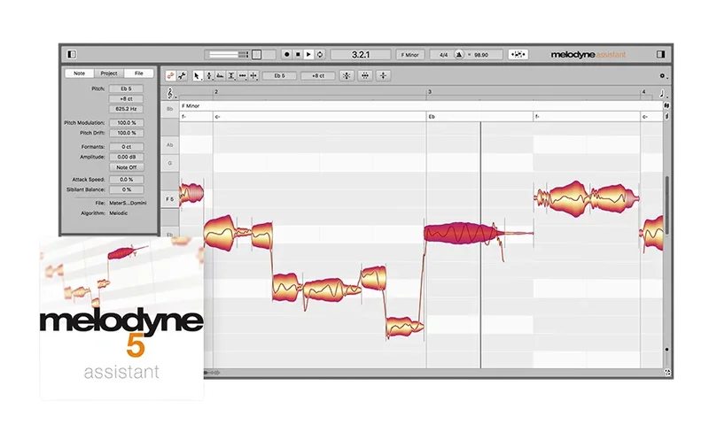 Celemony Melodyne 5 Assistant Update from older Melodyne Assistant interface
