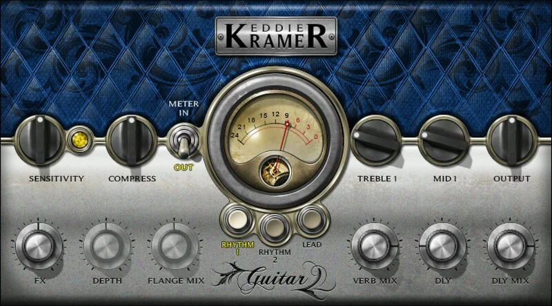 Waves Eddie Kramer Guitar Channel interface
