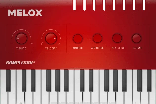 Sampleson Melox interface