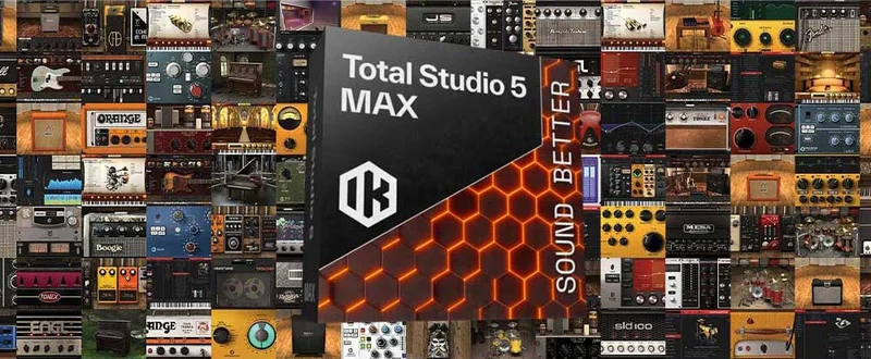 IK Multimedia Total Studio 5 MAX MAXgrade interface