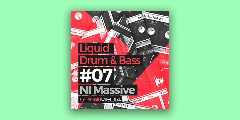 5Pin Media Liquid Drum & Bass NI Massive interface