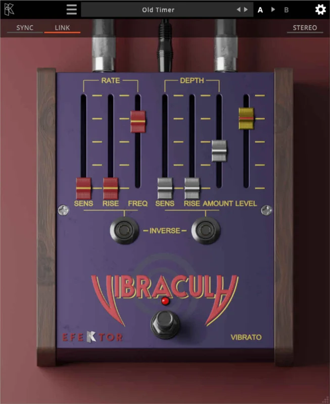 Kuassa EFEKTOR Vibracula interface