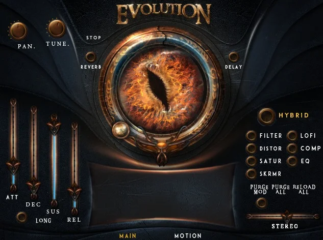 KEEPFOREST Evolution Dragon interface