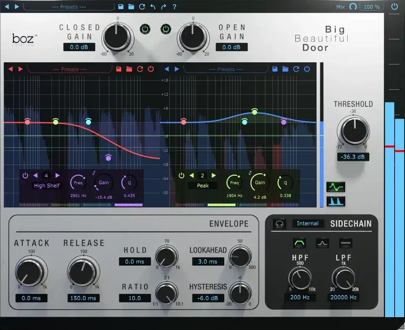 Boz Digital Labs Big Beautiful Door 2 interface