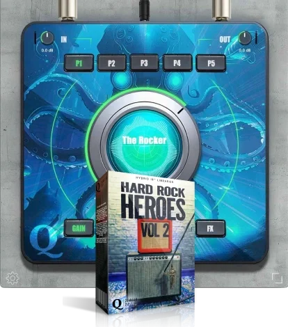 Quantum DSP Q-Series Invader & Hard Rock Heroes Vol 2 Bundle interface