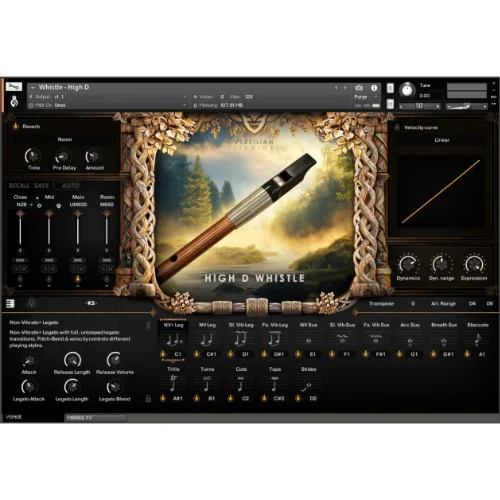 Versilian Studios Whistles interface