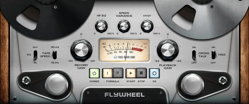 Fuse Audio Labs FLYWHEEL Reel-To-Reel Tape interface