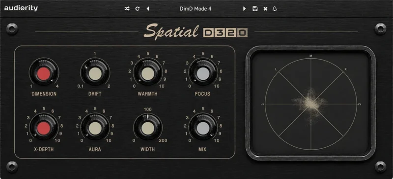 Audiority Spatial D320 interface