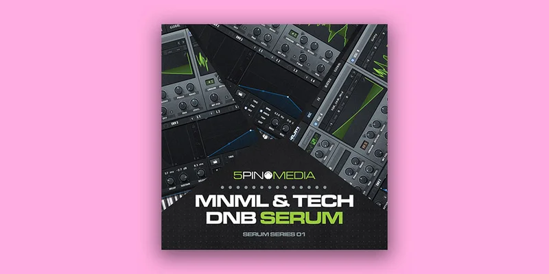 5Pin Media Mnml & Tech DnB Serum interface