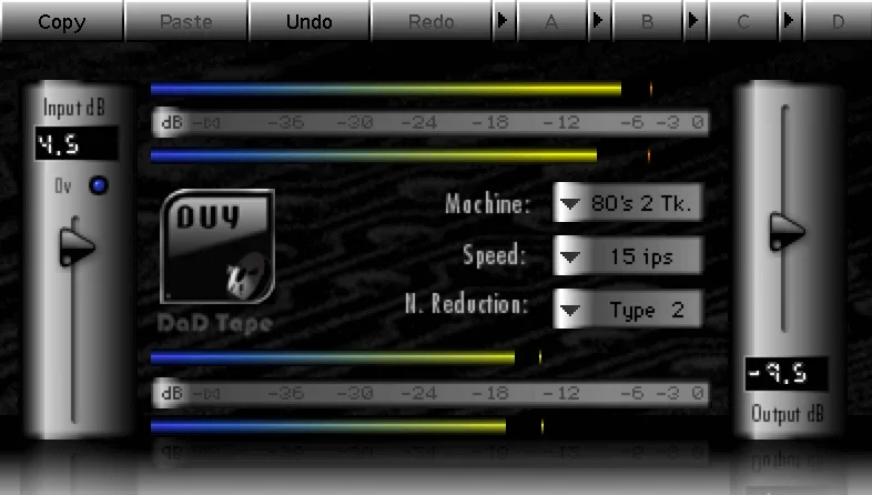 DUY DaD Tape interface
