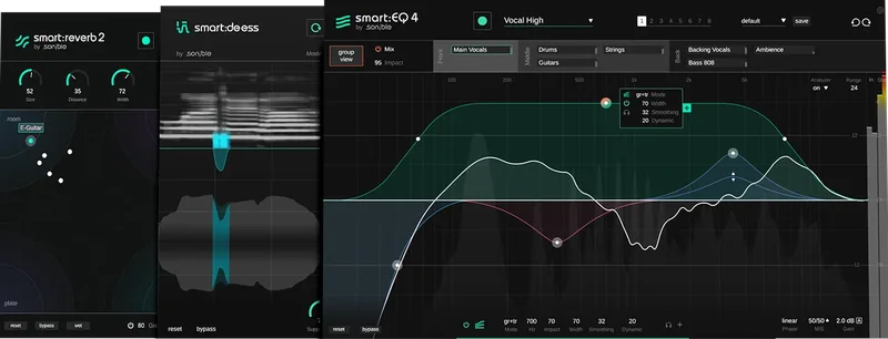 Sonible vocal:bundle interface