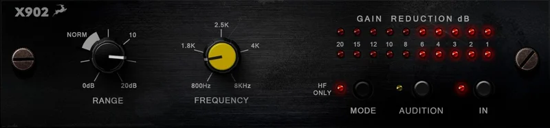 Antelope Audio x902 interface