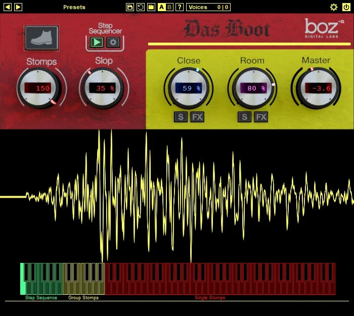 Boz Digital Labs Das Boot interface