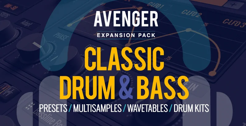 Producertech Avenger Preset Pack: Classic Drum & Bass interface