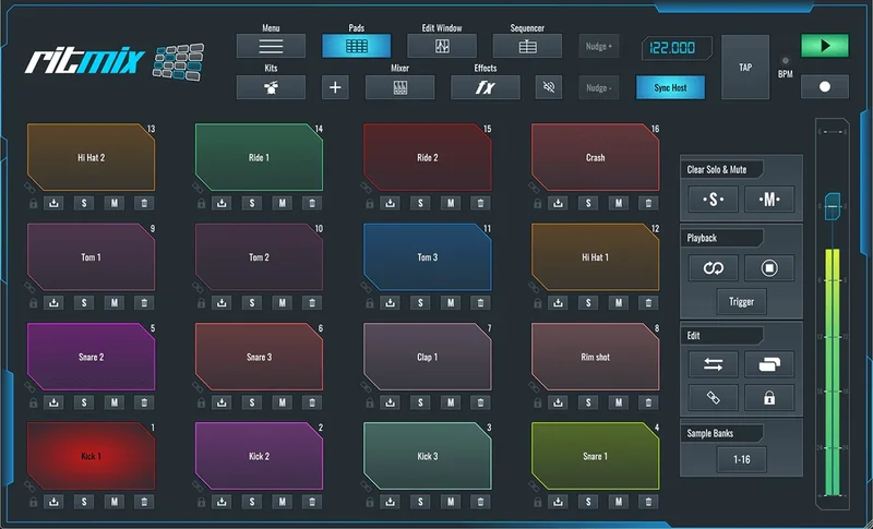 SoundBridge RitMix interface