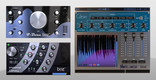 Boz Digital Labs Mixing Bundle interface