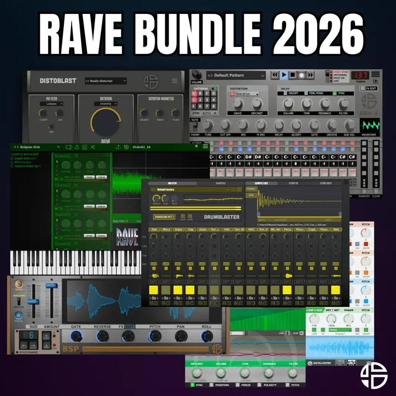 Audio Blast Rave Bundle 2026 interface