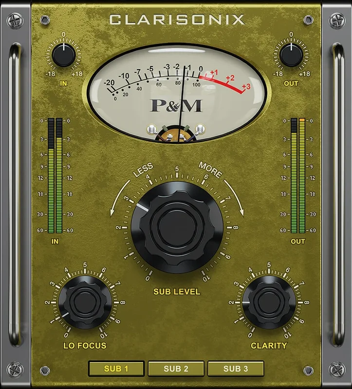 Plug and Mix Clarisonix interface