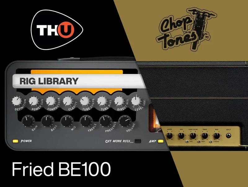Overloud TH-U Fried BE100 interface