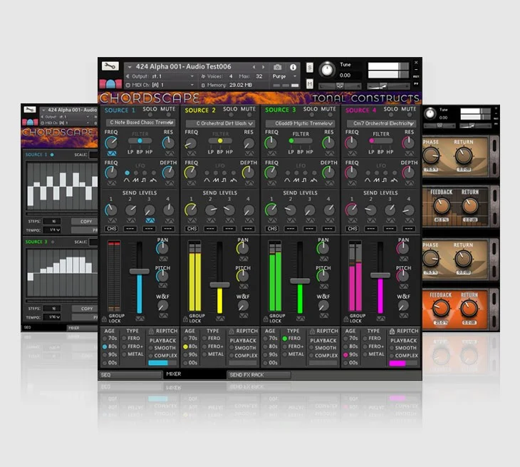 Loot Audio Chordscape interface