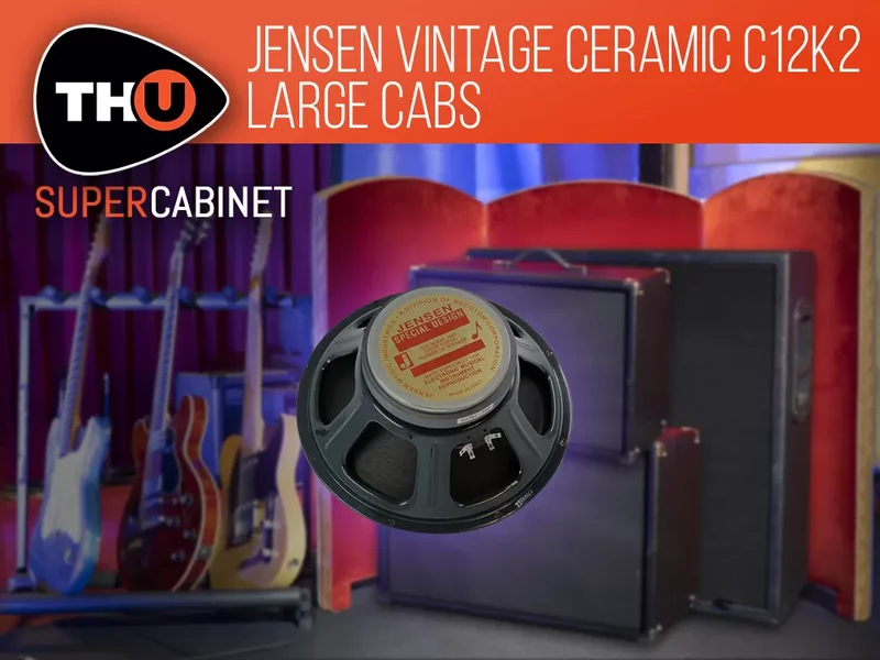 Overloud Jensen Vintage Ceramic C12K2 Large Cabs  - SuperCabinet IR Library interface