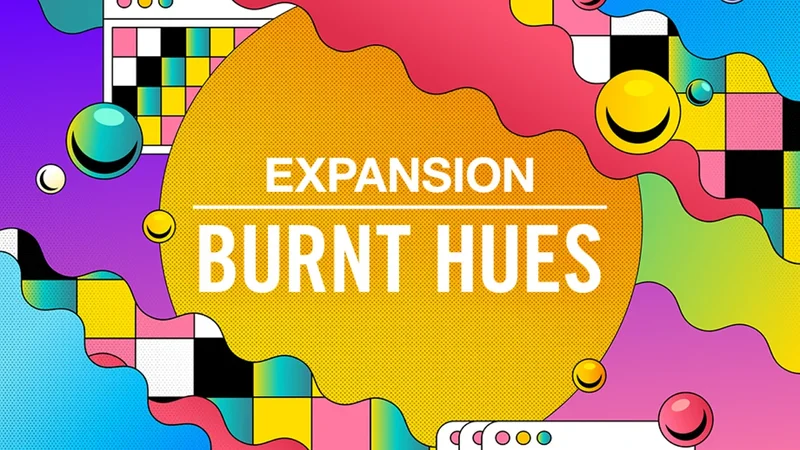 Native Instruments BURNT HUES interface