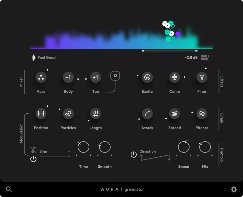 Thenatan Audio Aura interface