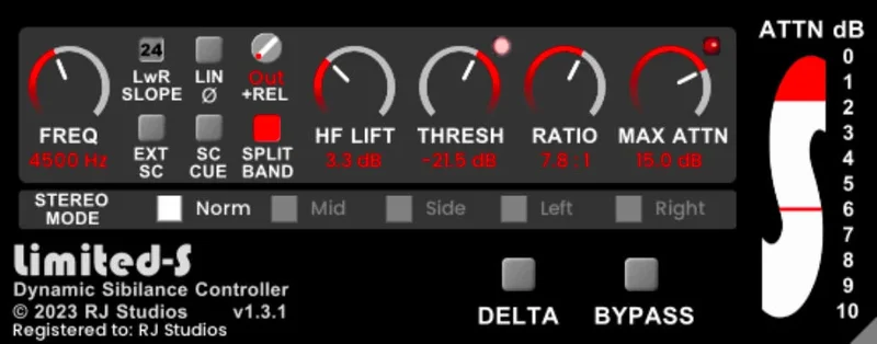 Raising Jake Studios Limited-S interface
