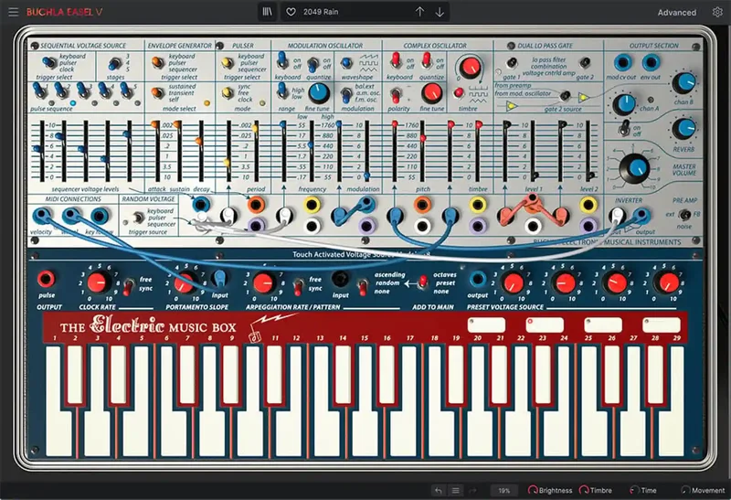 Arturia Buchla Easel V interface