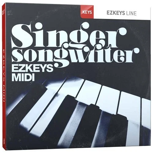Toontrack EZkeys MIDI Singer Songwriter interface