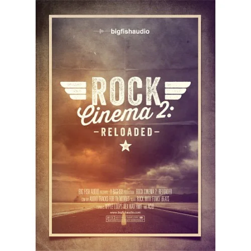 Big Fish Audio Rock Cinema 2: Reloaded interface