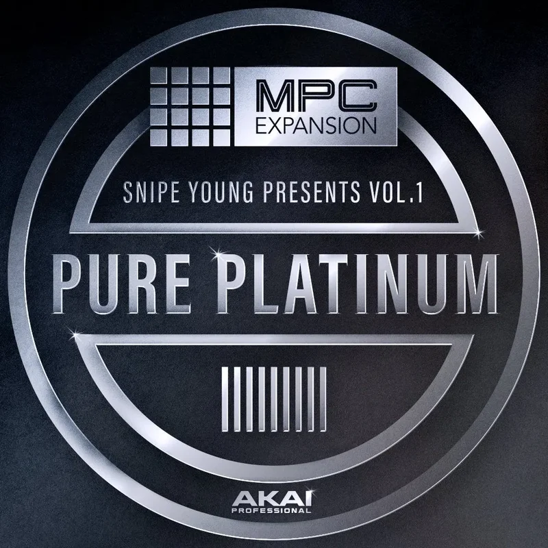 Akai Snipe Young Presents Vol 1 Pure Platinum MPC Expansion interface