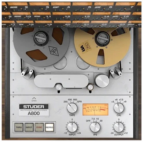 Universal Audio Studer® A800 Multichannel Tape Recorder interface