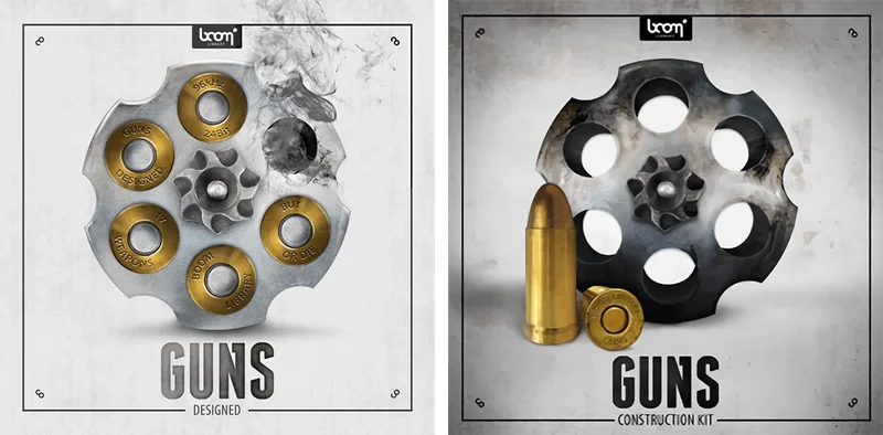 BOOM Library Guns - Bundle interface