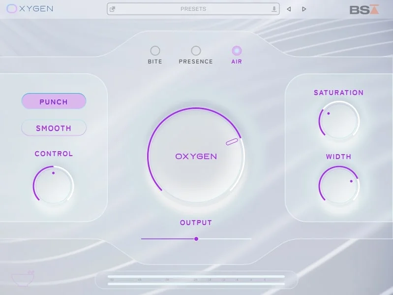 Black Salt Audio Oxygen interface