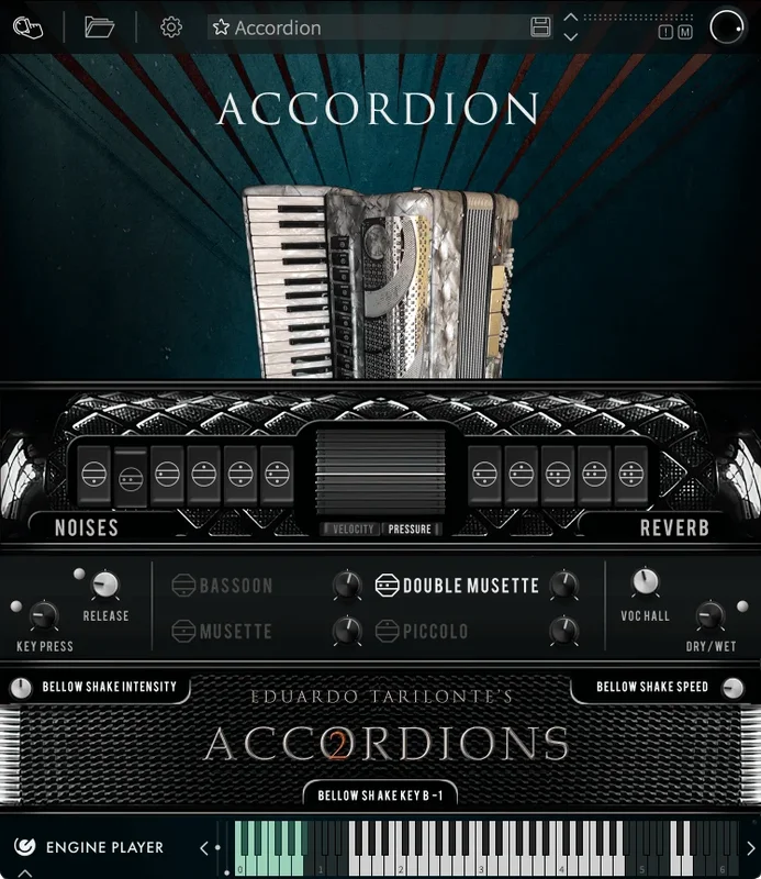 Engine Audio Accordions 2: Single Accordion interface