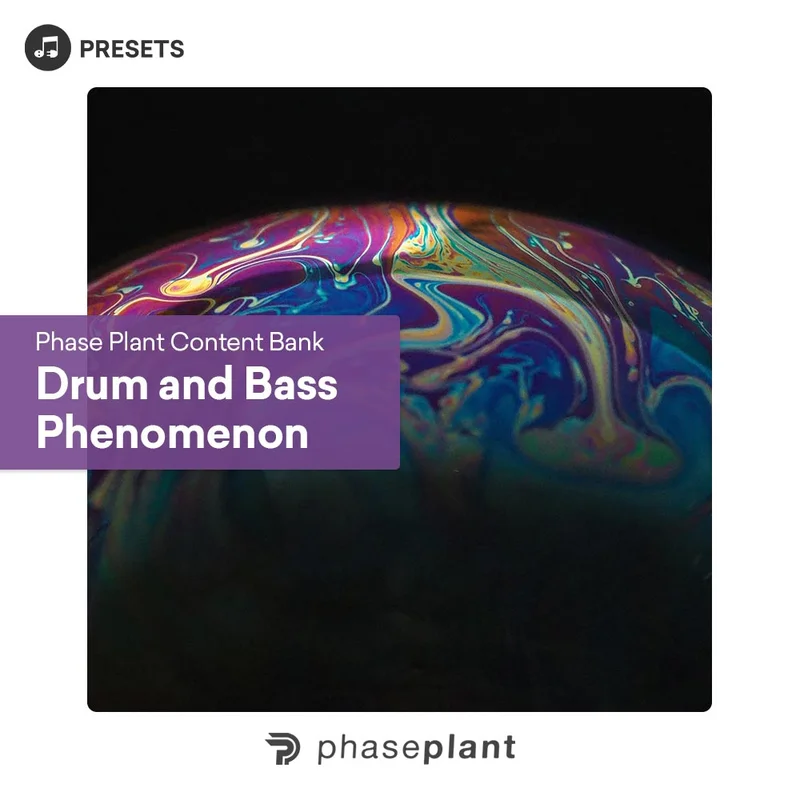 Plugin Boutique Presets Phase Plant Expansion Pack: Drum & Bass Phenomenon interface