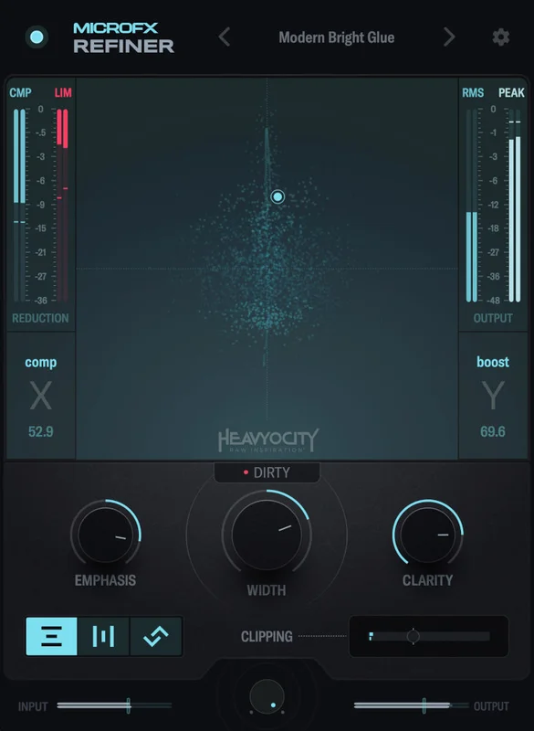 Heavyocity MicroFX Refiner interface