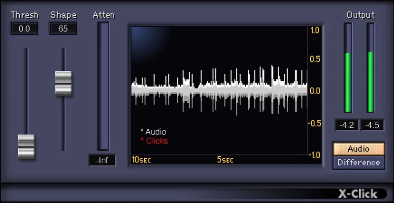 Waves X-Click interface