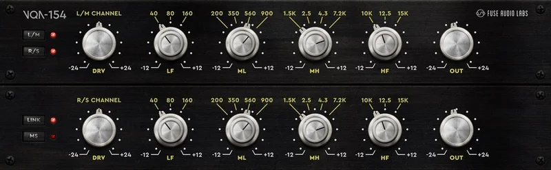 Fuse Audio Labs VQA-154 American Vintage EQ interface