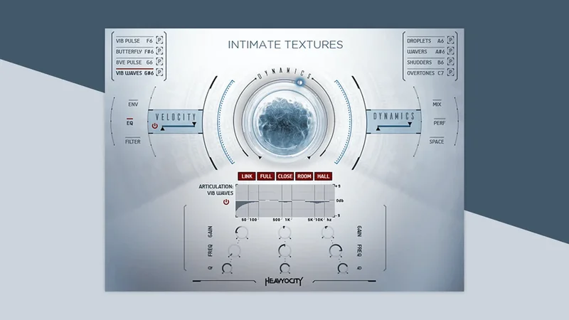 Intimate Textures interface