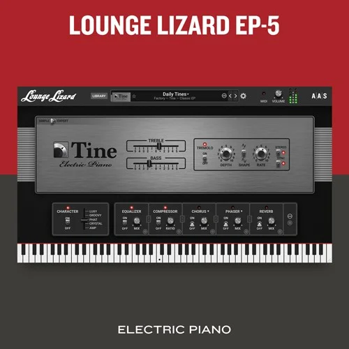 AAS Lounge Lizard EP-5 Upgrade interface
