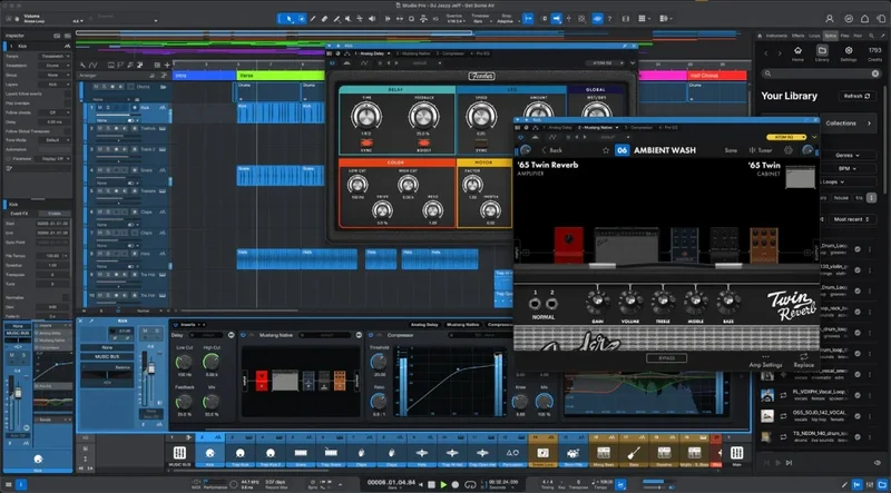 Fender Studio Pro 8 Crossgrade interface