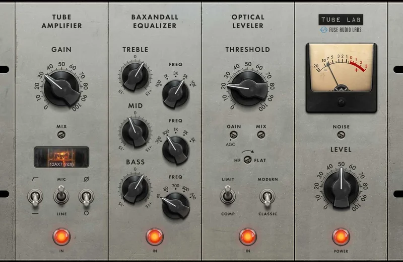 Fuse Audio Labs Tube Lab interface