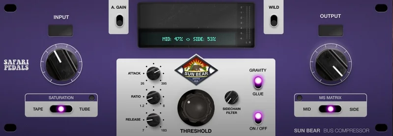 Safari Pedals Sun Bear Bus Compressor interface