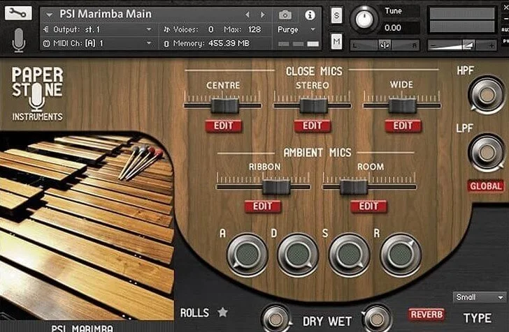Loot Audio Marimba interface