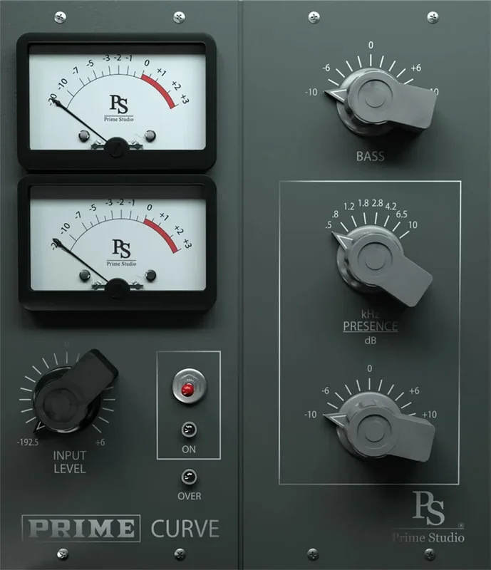 Prime Studio Prime Curve interface