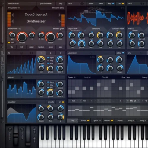Tone2 Icarus 3 Big Bundle interface