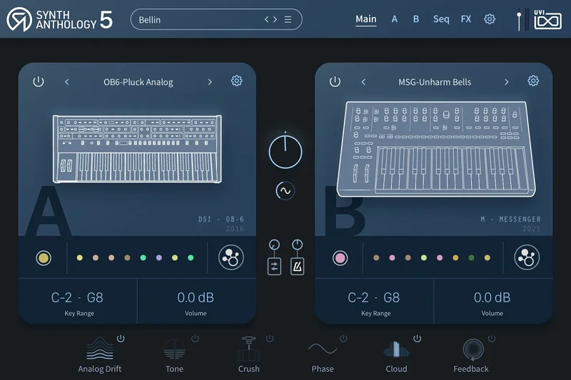 UVI Synth Anthology 5 interface